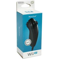 Wii U Nunchuk [Black] - (CIB) (Wii U)