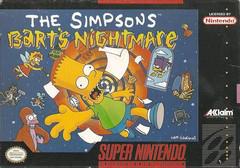 The Simpsons Bart's Nightmare - (LS) (Super Nintendo)