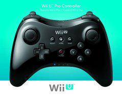 Wii U Pro Controller Black - (LS) (Wii U)