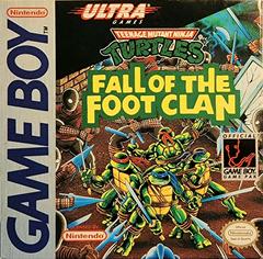 Teenage Mutant Ninja Turtles Fall of the Foot Clan - (LS) (GameBoy)