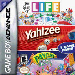 Life/Yahtzee/Payday - (CIB) (GameBoy Advance)