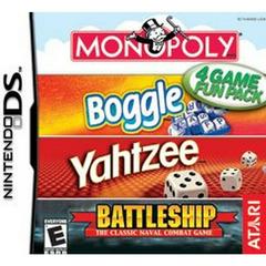 Monopoly / Boggle / Yahtzee / Battleship - (CIB) (Nintendo DS)