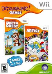 Drawsome Games - (CIB) (Wii)