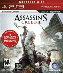 Assassin's Creed III [Greatest Hits] - (CIB) (Playstation 3)