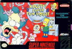 Krusty's Super Fun House - (LS) (Super Nintendo)