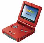 Red Gameboy Advance SP - (LS) (GameBoy Advance)