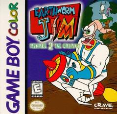 Earthworm Jim Menace 2 Galaxy - (LS) (GameBoy Color)