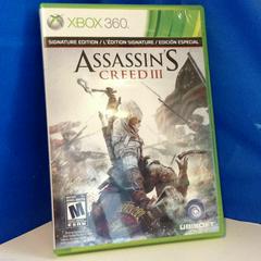 Assassin's Creed III [Signature Edition] - (CIB) (Xbox 360)