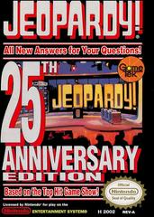 Jeopardy 25th Anniversary - (CIB) (NES)